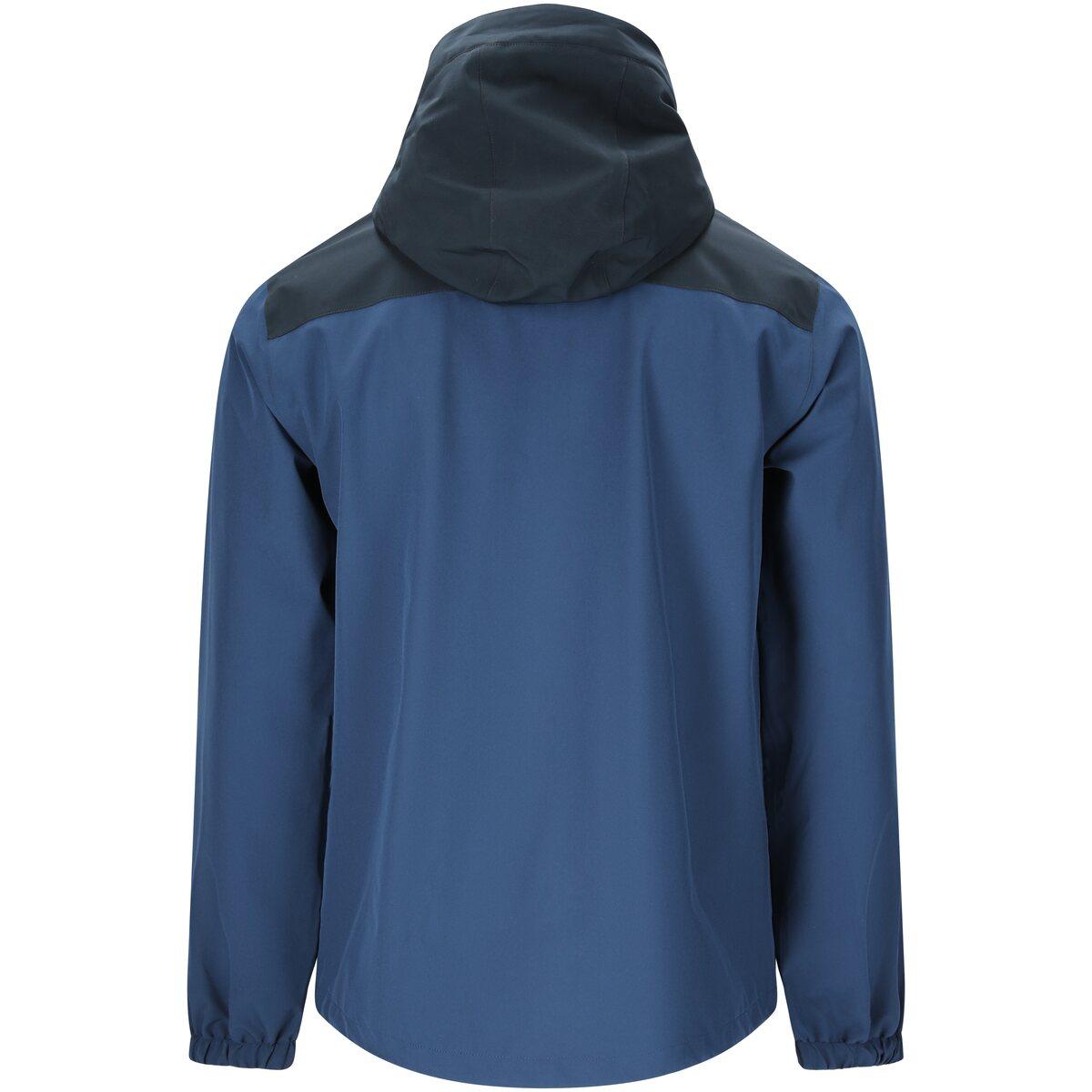 Weather Report Delton Regnjakke Herre Dark Denim A