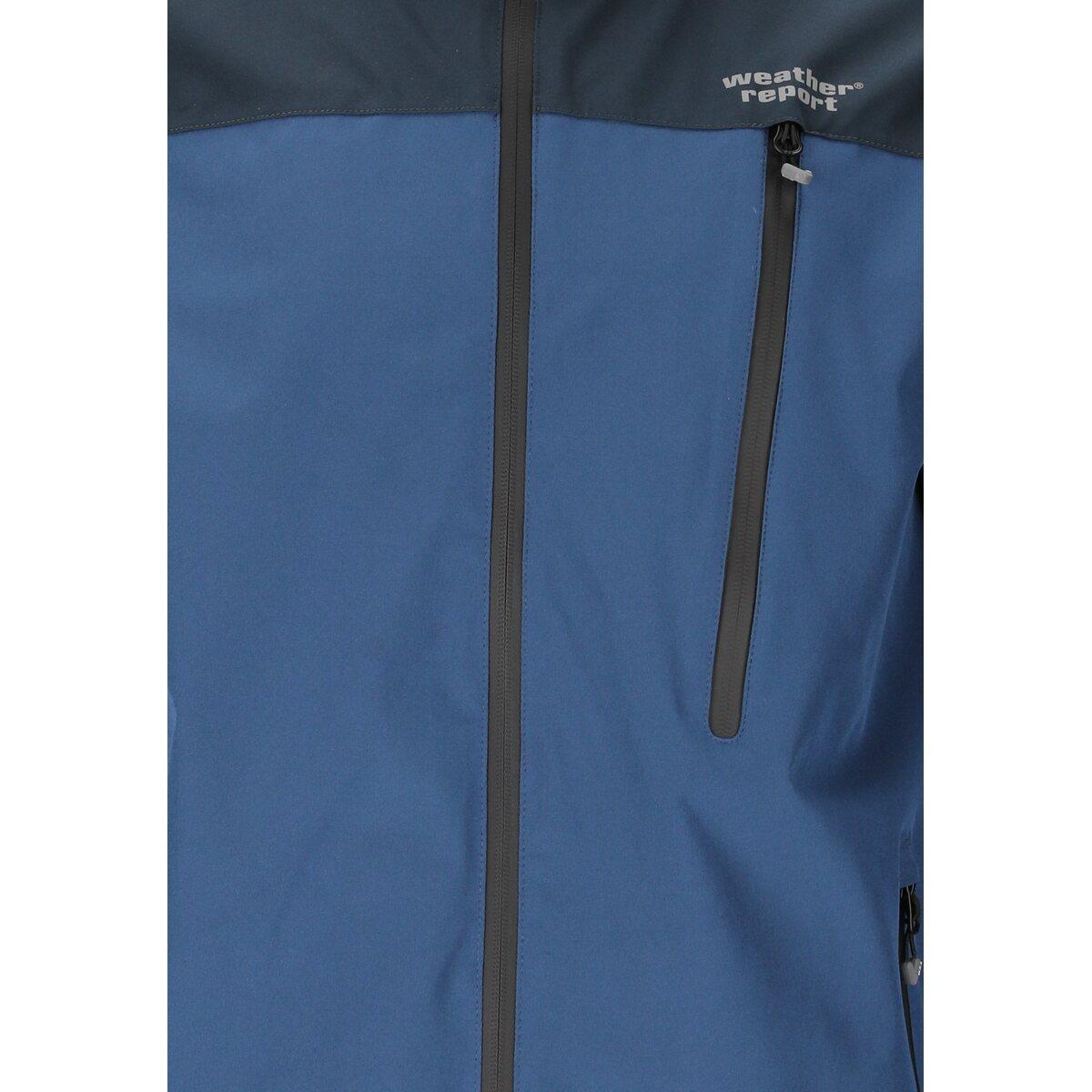 Weather Report Delton Regnjakke Herre Dark Denim A