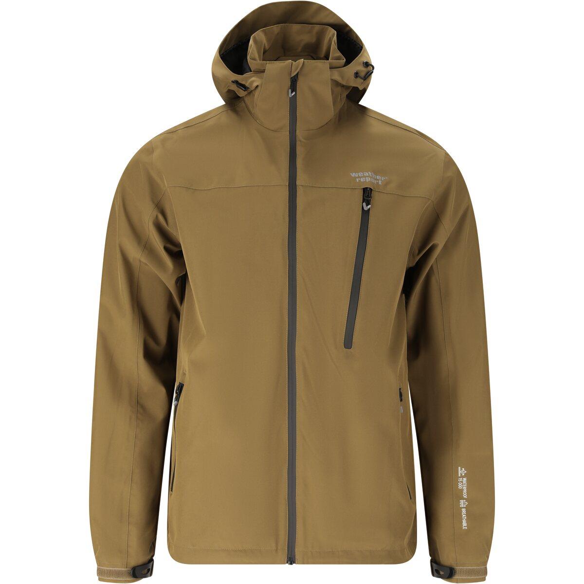 Weather Report Delton Regnjakke Herre Military Olive