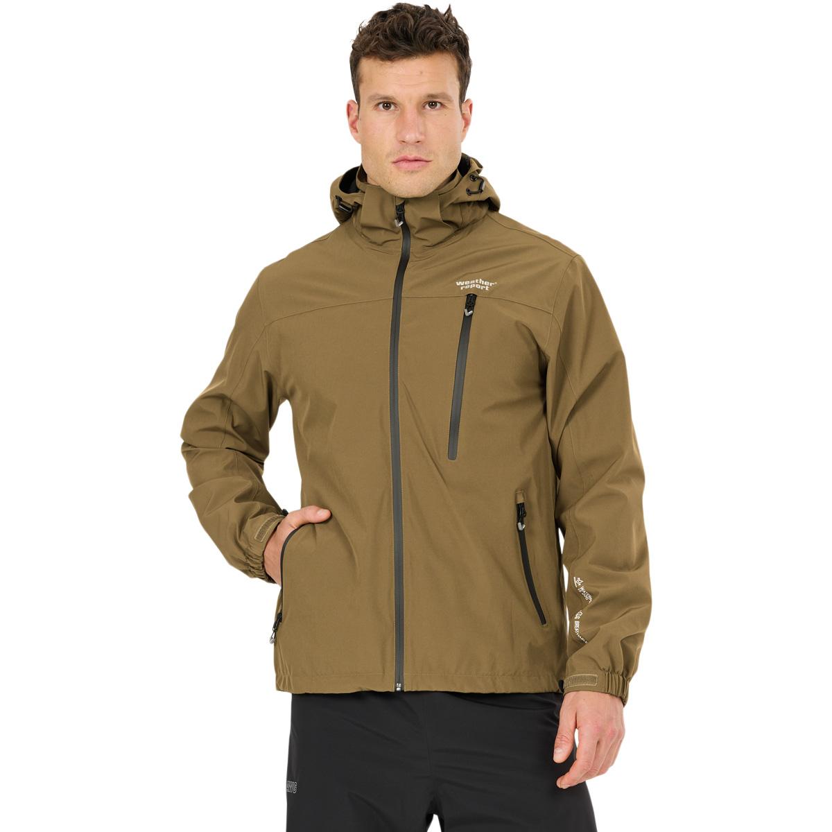 Weather Report Delton Regnjakke Herre Military Olive