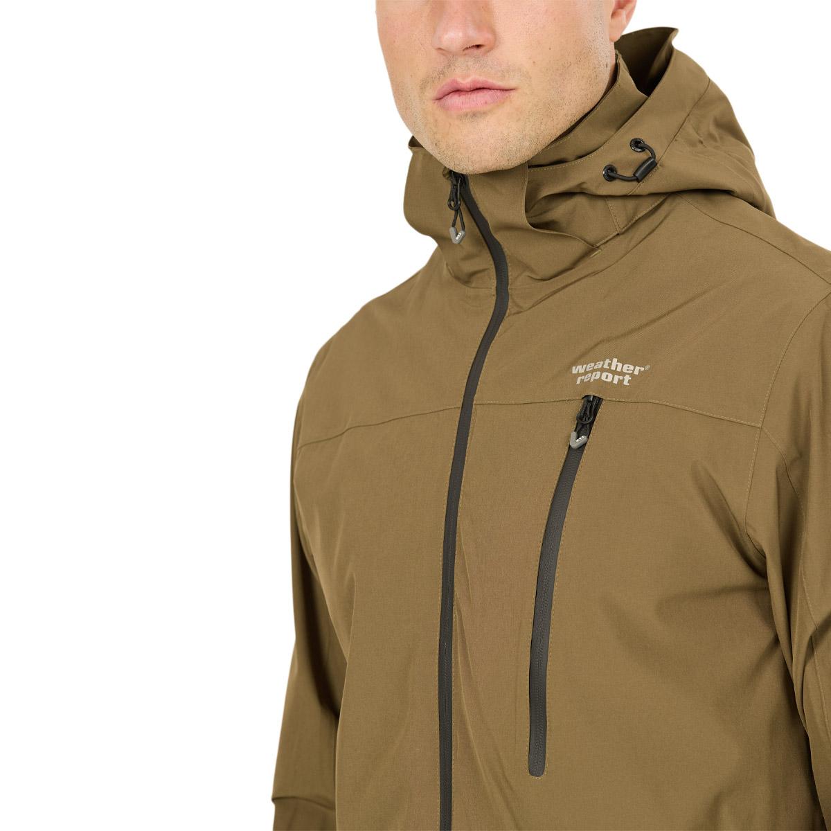 Weather Report Delton Regnjakke Herre Military Olive
