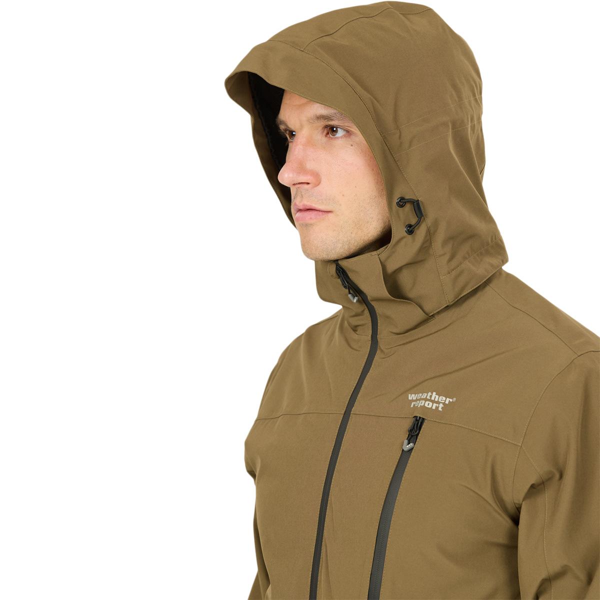 Weather Report Delton Regnjakke Herre Military Olive