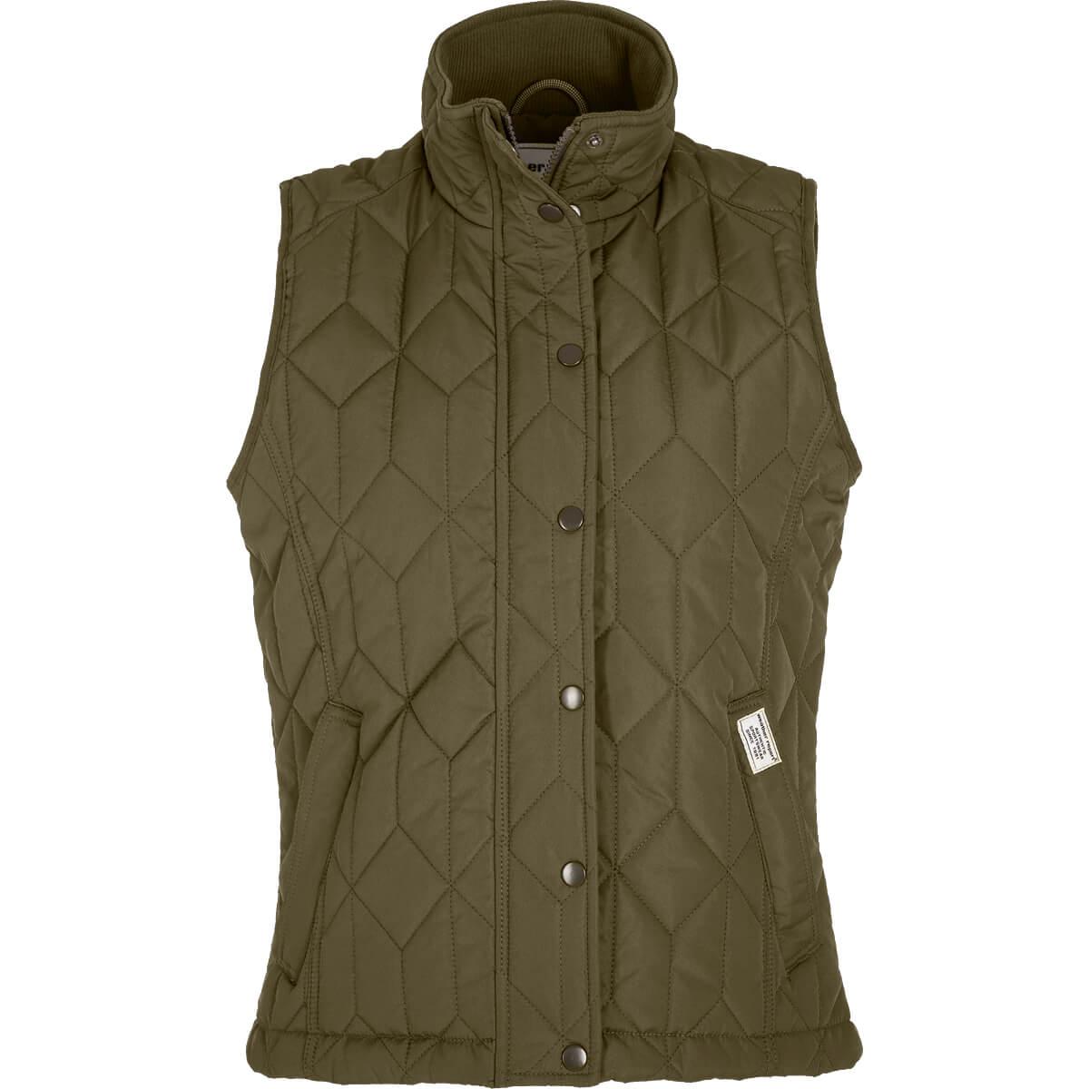Weather Report Peggy Quiltet Vest Dame Tarmac