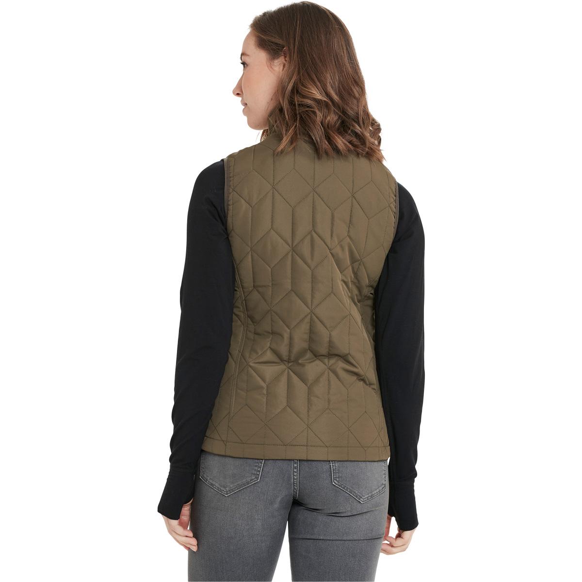 Weather Report Peggy Quiltet Vest Dame Tarmac