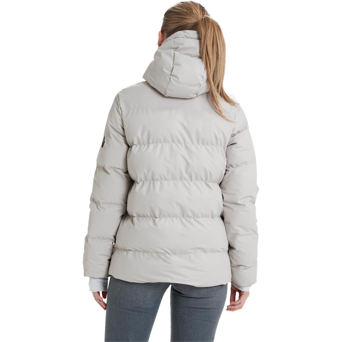 Weather Report Norah PU Puffer Vinterjakke Dame ChateauGray