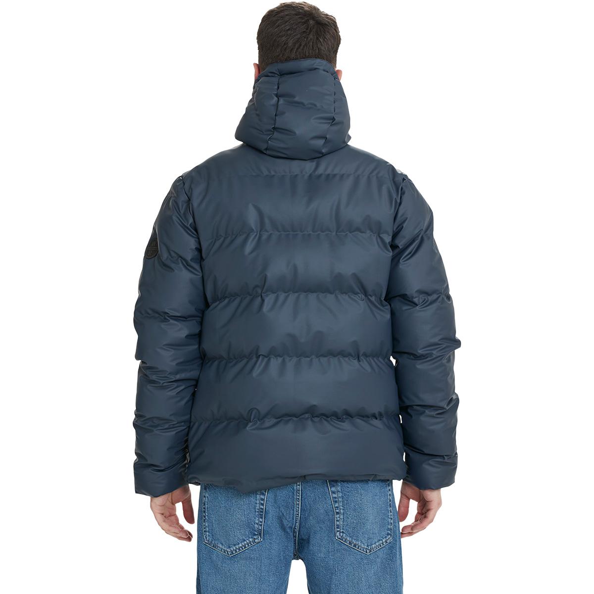 Weather Report Quinn PU Puffer Vinterjakke Herre Navy Blazer