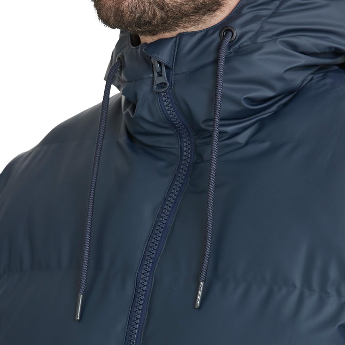 Weather Report Quinn PU Puffer Vinterjakke Herre Navy Blazer