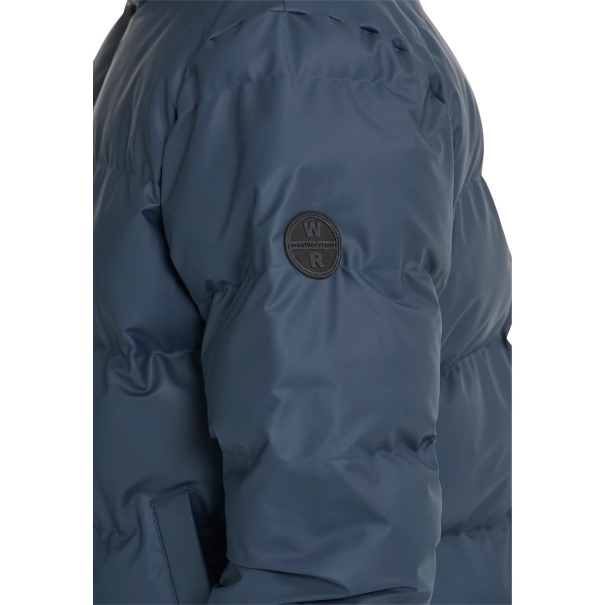 Weather Report Quinn PU Puffer Vinterjakke Herre Navy Blazer
