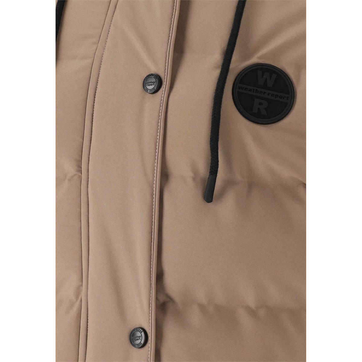 Weather Report Chief Puffer Parka Vest Dame Pine Bark
