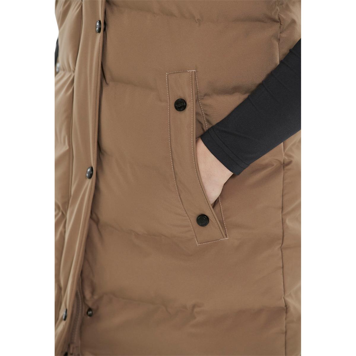 Weather Report Chief Puffer Parka Vest Dame Pine Bark