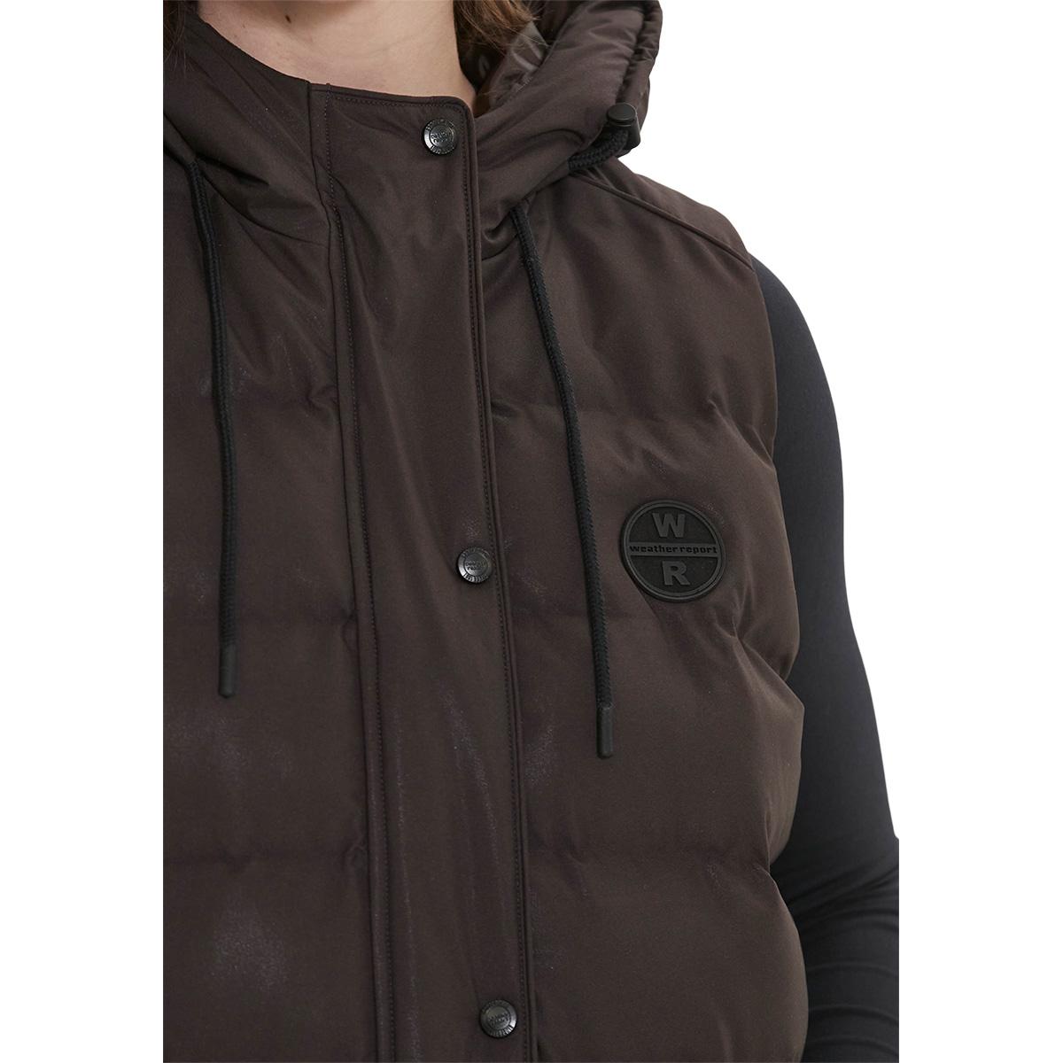 Weather Report Chief Puffer Parka Vest Dame Java