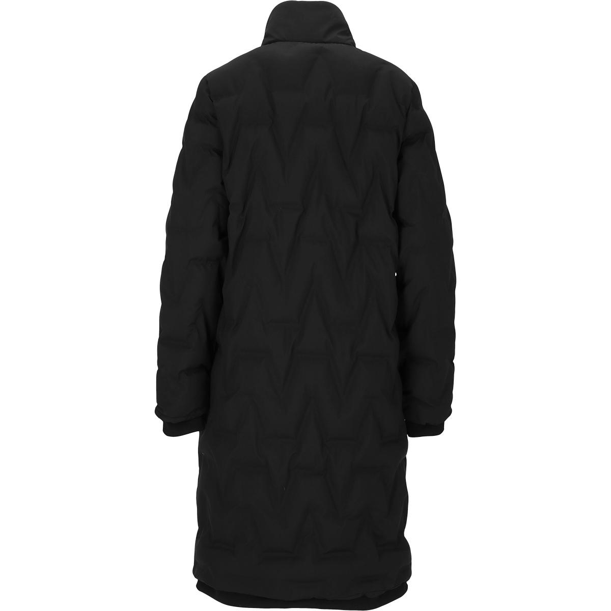 Weather Report Foster Long Puffer Vinterjakke Dame Black