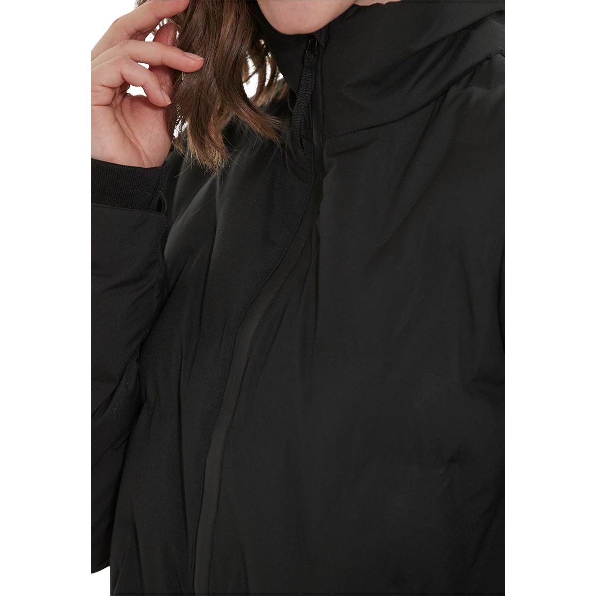 Weather Report Foster Long Puffer Vinterjakke Dame Black