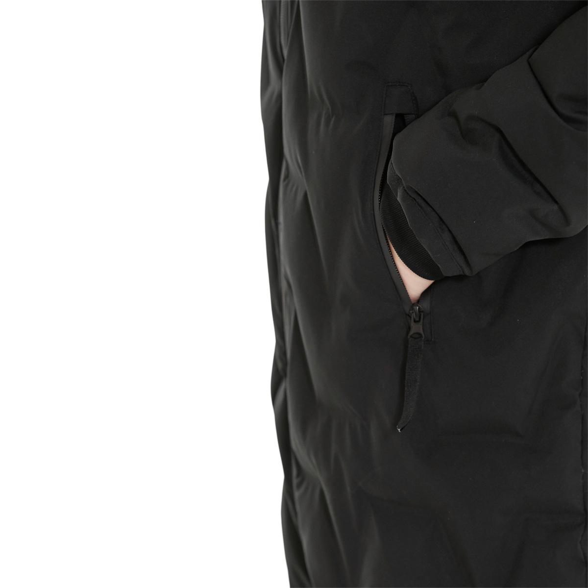 Weather Report Foster Long Puffer Vinterjakke Dame Black