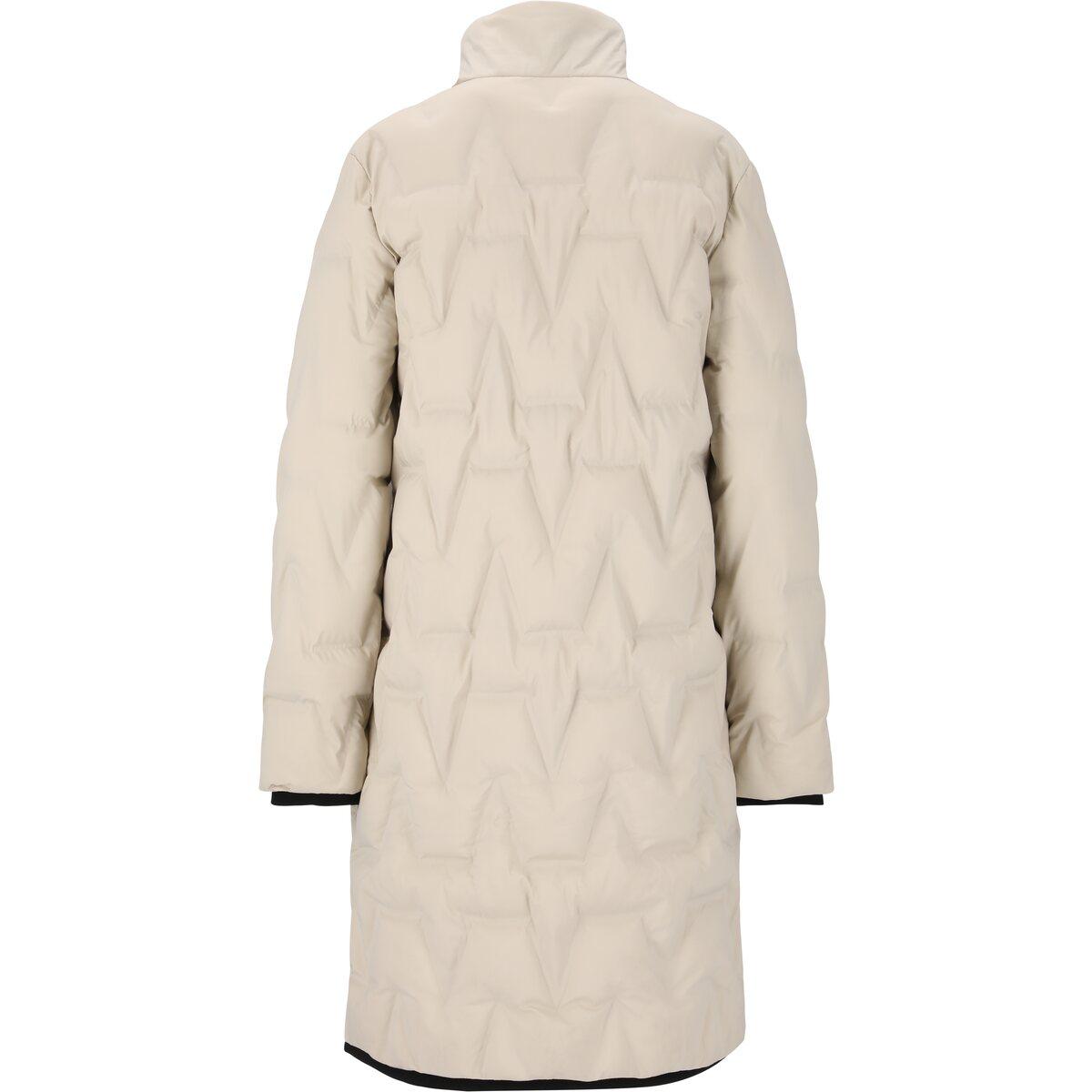 Weather Report Foster Long Puffer Vinterjakke Dame ChateauGray