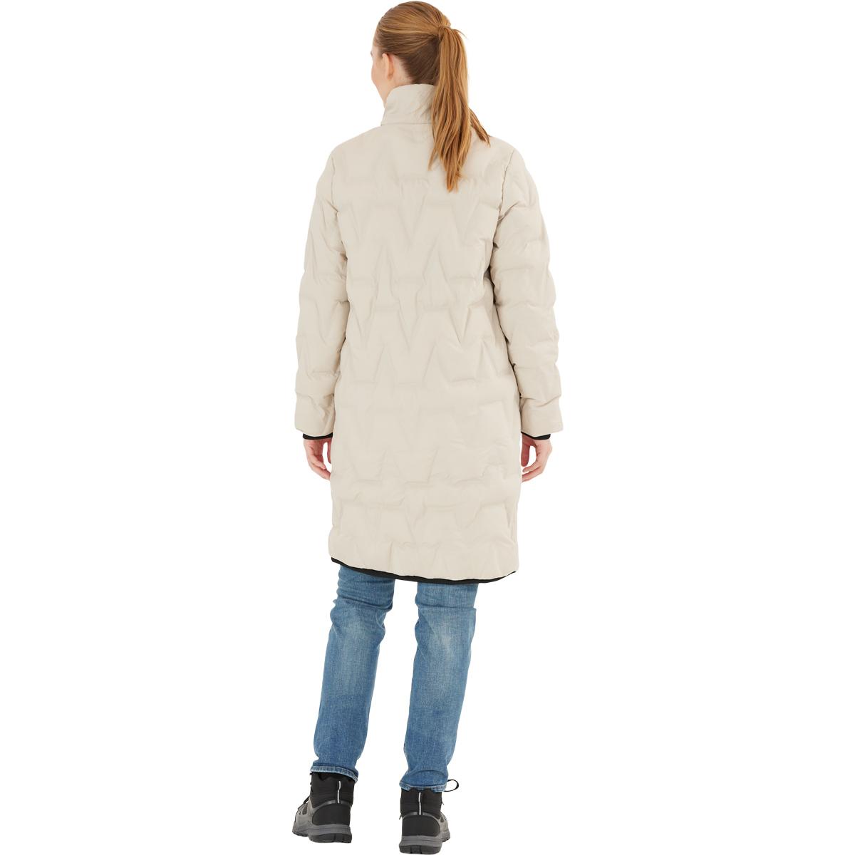 Weather Report Foster Long Puffer Vinterjakke Dame ChateauGray