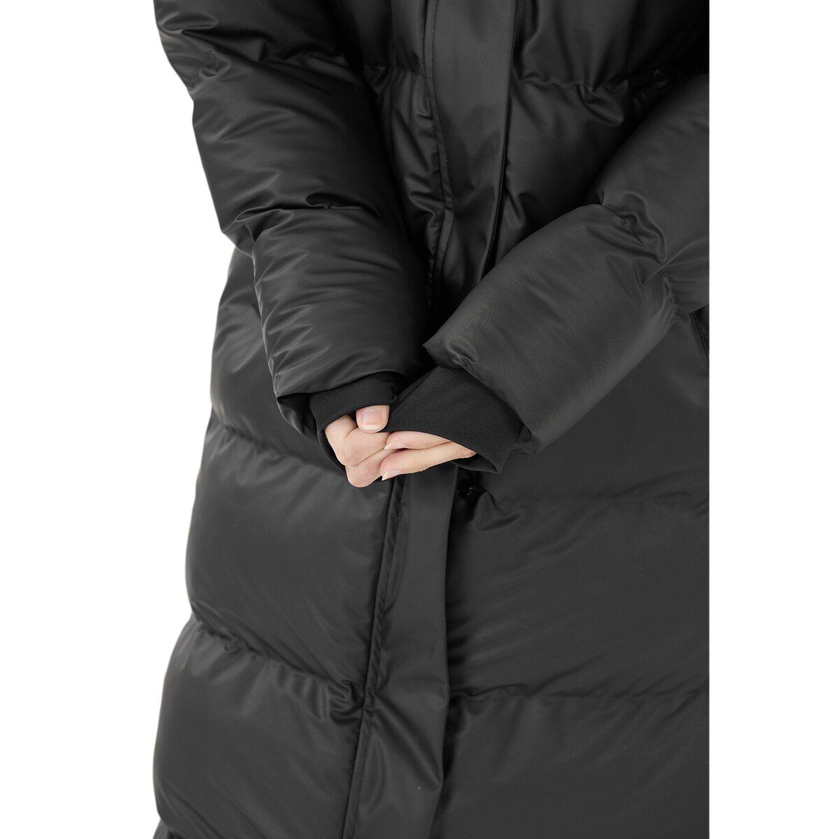 Weather Report Audrey PU Puffer Parka Vinterjakke Dame Black