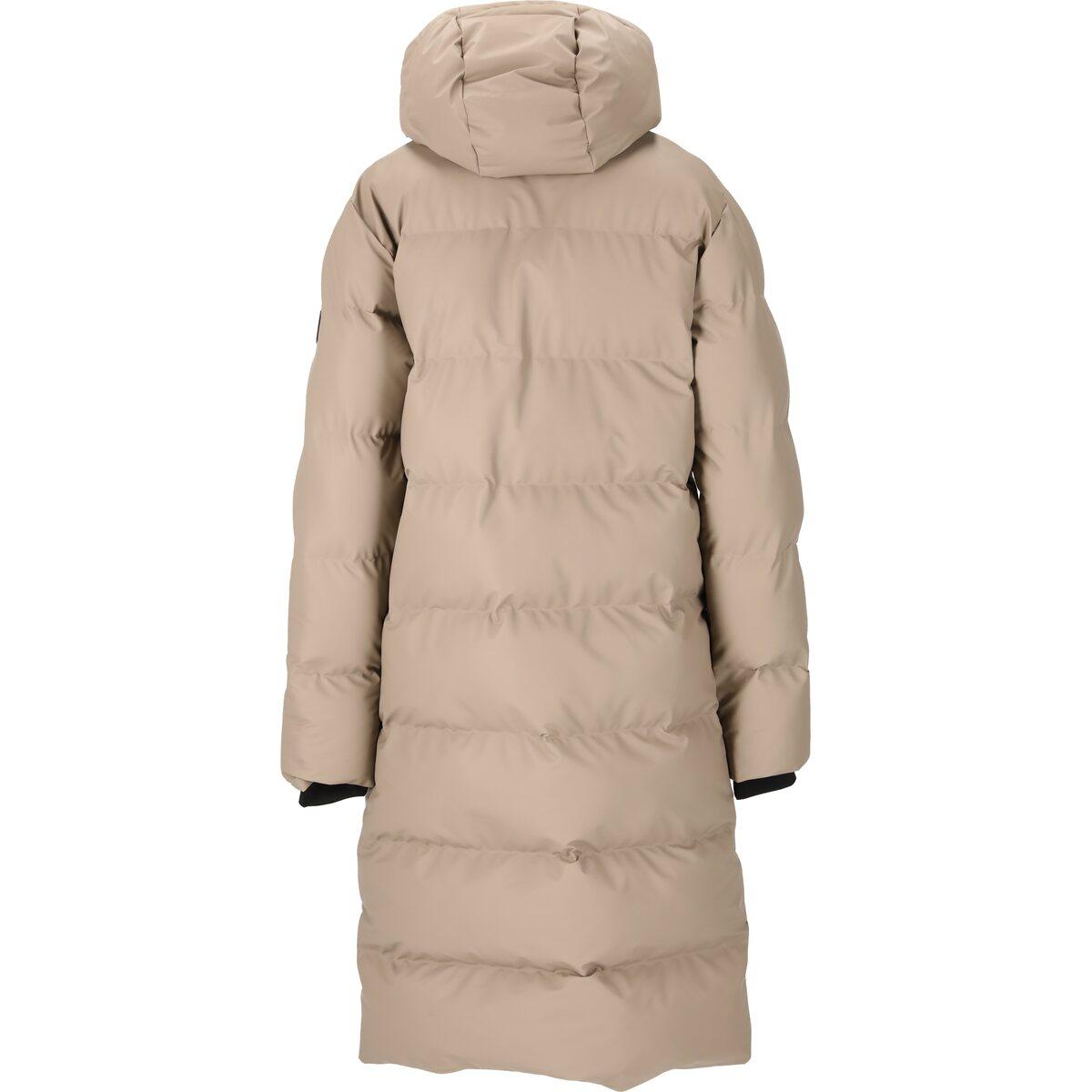 Weather Report Audrey PU Puffer Parka Vinterjakke Dame Moon Rock