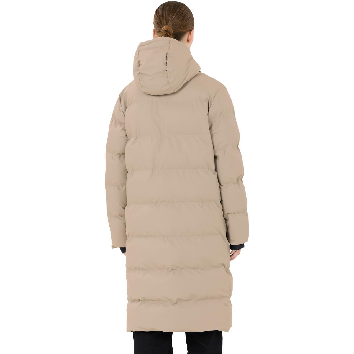 Weather Report Audrey PU Puffer Parka Vinterjakke Dame Moon Rock