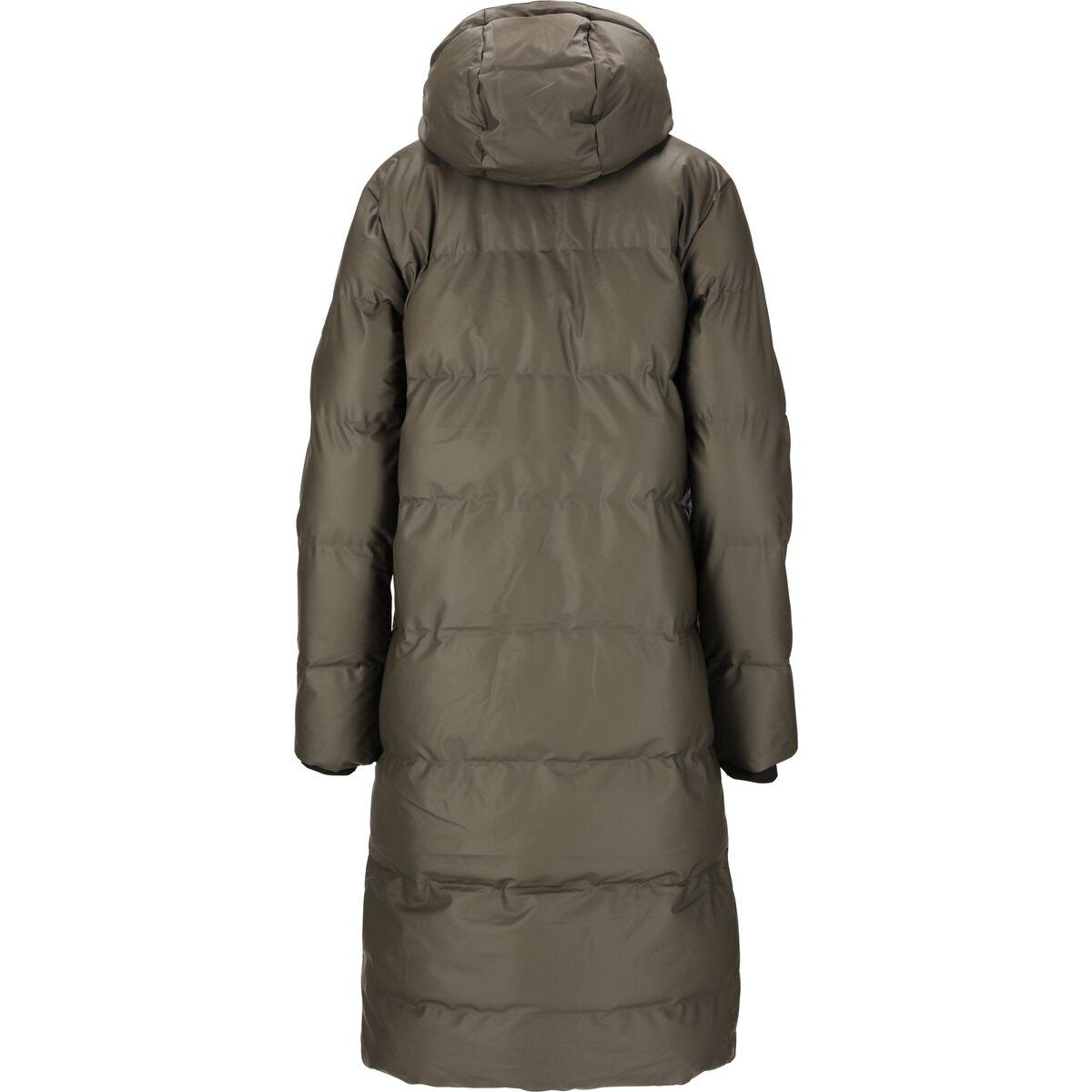 Weather Report Audrey PU Puffer Parka Vinterjakke Dame Black Ink
