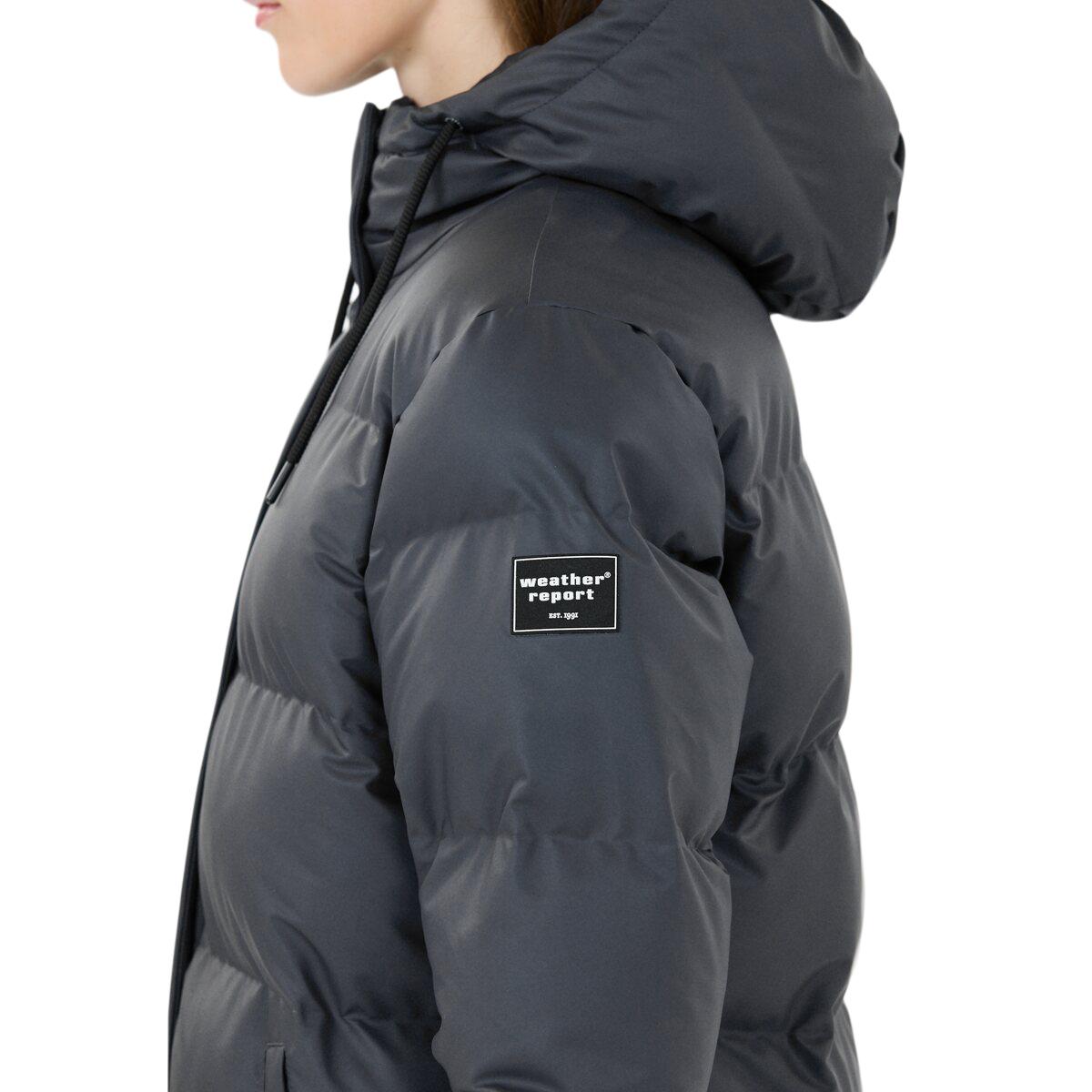 Weather Report Audrey PU Puffer Parka Vinterjakke Dame Salute