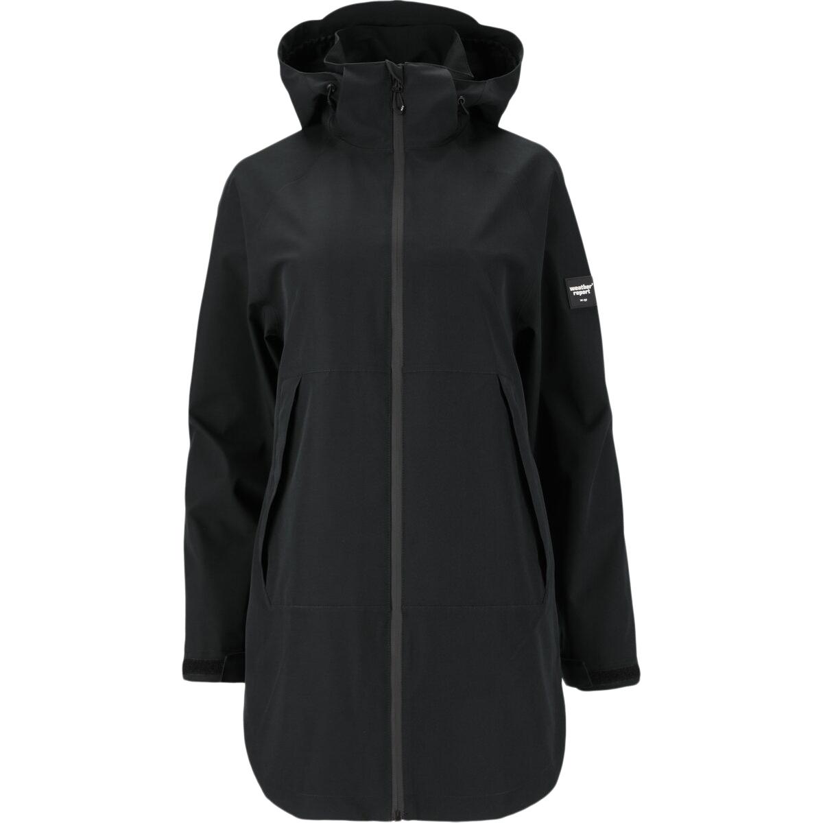 Weather Report Brittan Parka Jakke Dame Black