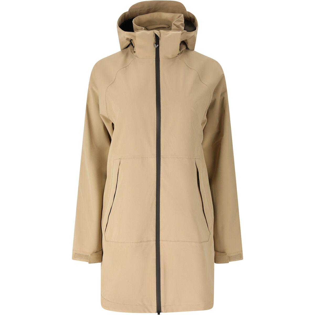 Weather Report Brittan Parka Jakke Dame Lemon Pepper