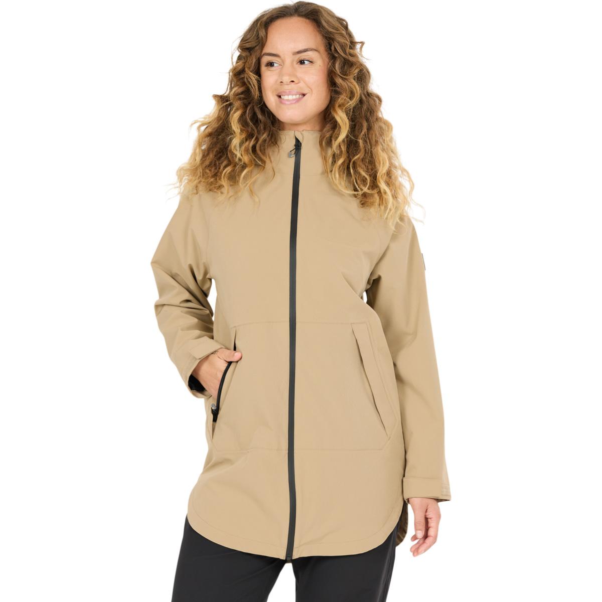 Weather Report Brittan Parka Jakke Dame Lemon Pepper
