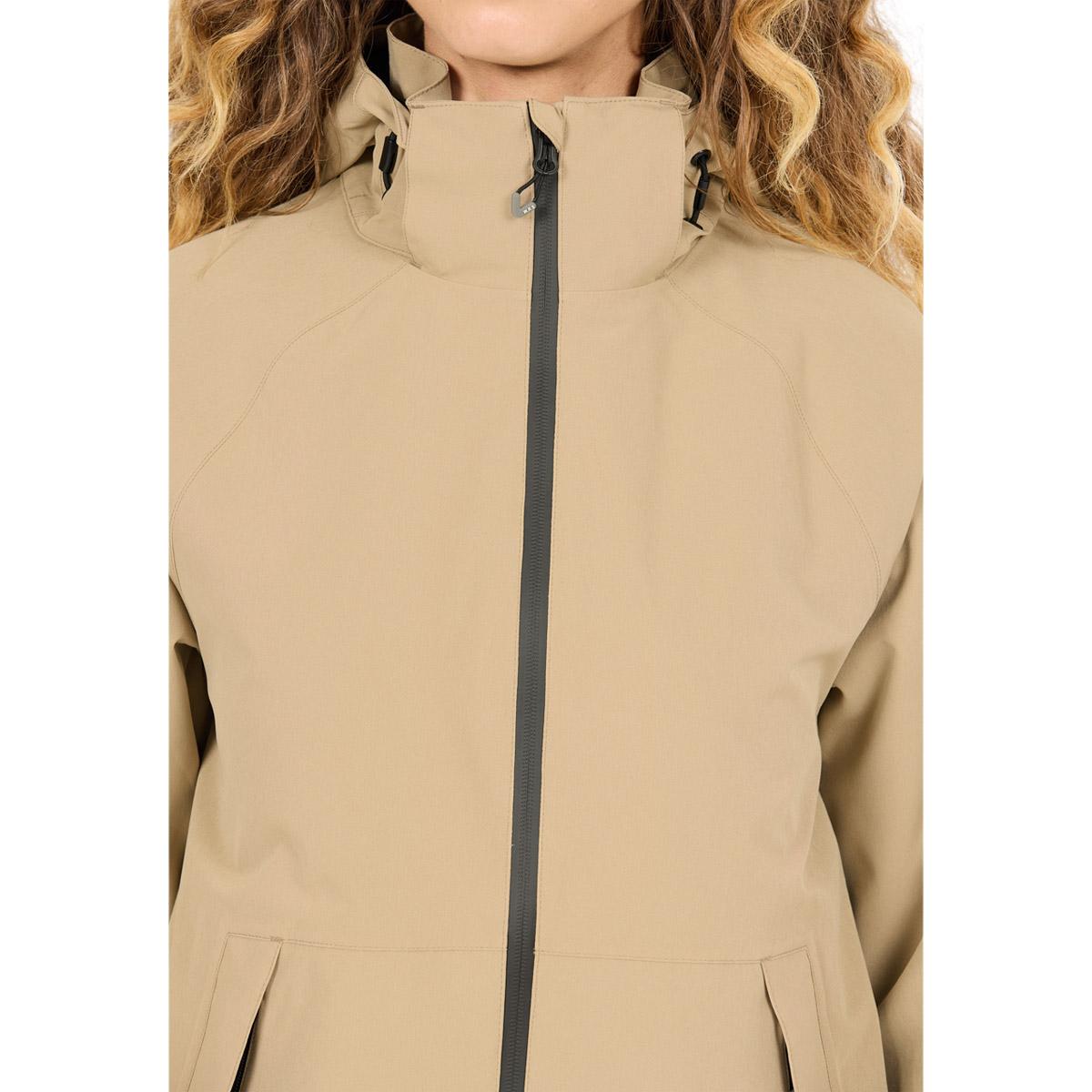 Weather Report Brittan Parka Jakke Dame Lemon Pepper