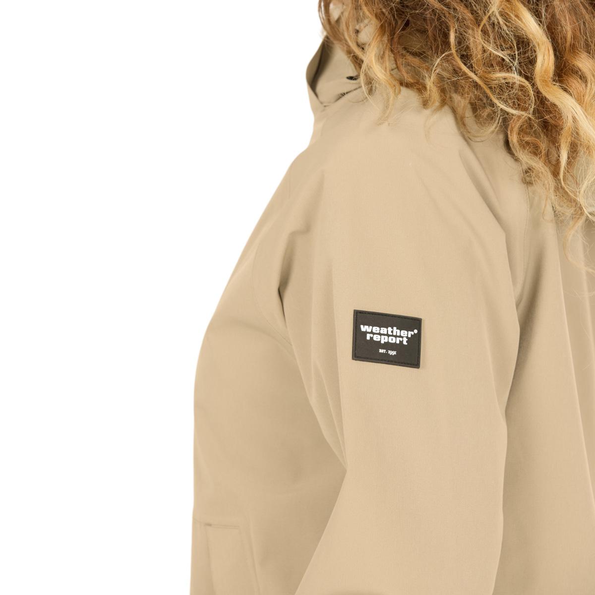 Weather Report Brittan Parka Jakke Dame Lemon Pepper