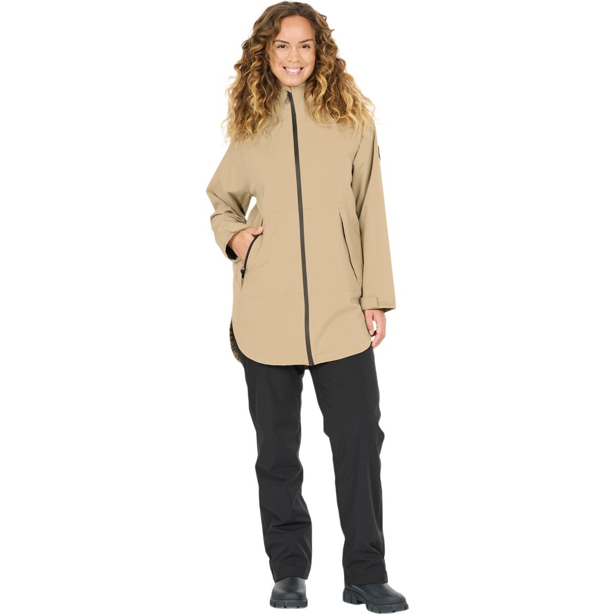 Weather Report Brittan Parka Jakke Dame Lemon Pepper