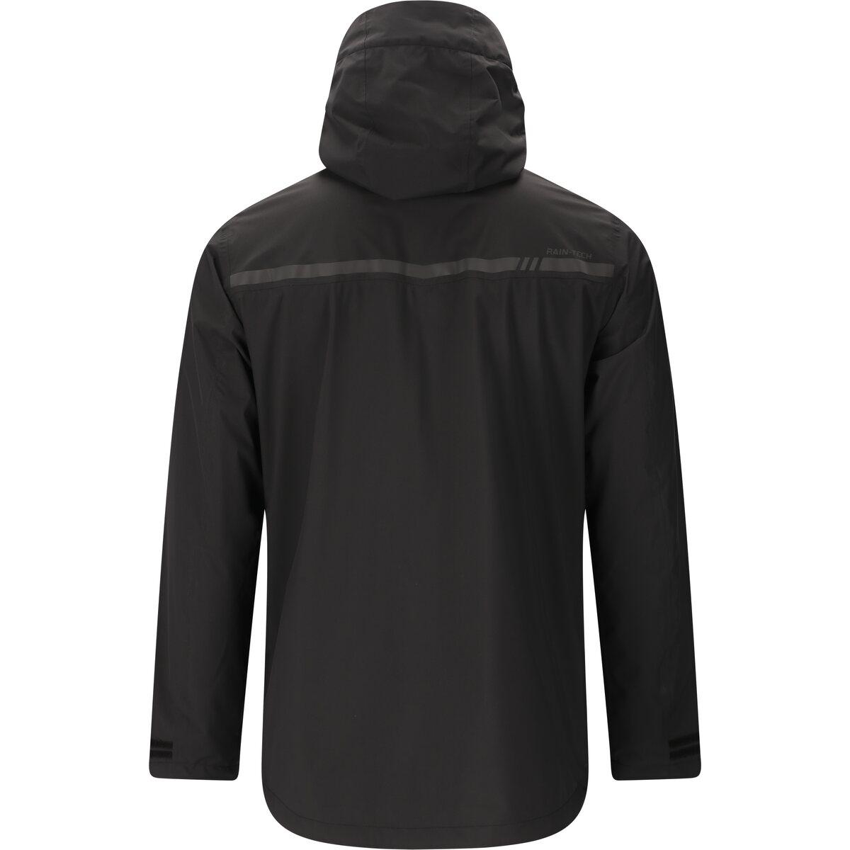 Weather Report Harbor Rain-Tech Regnjakke Herre Black