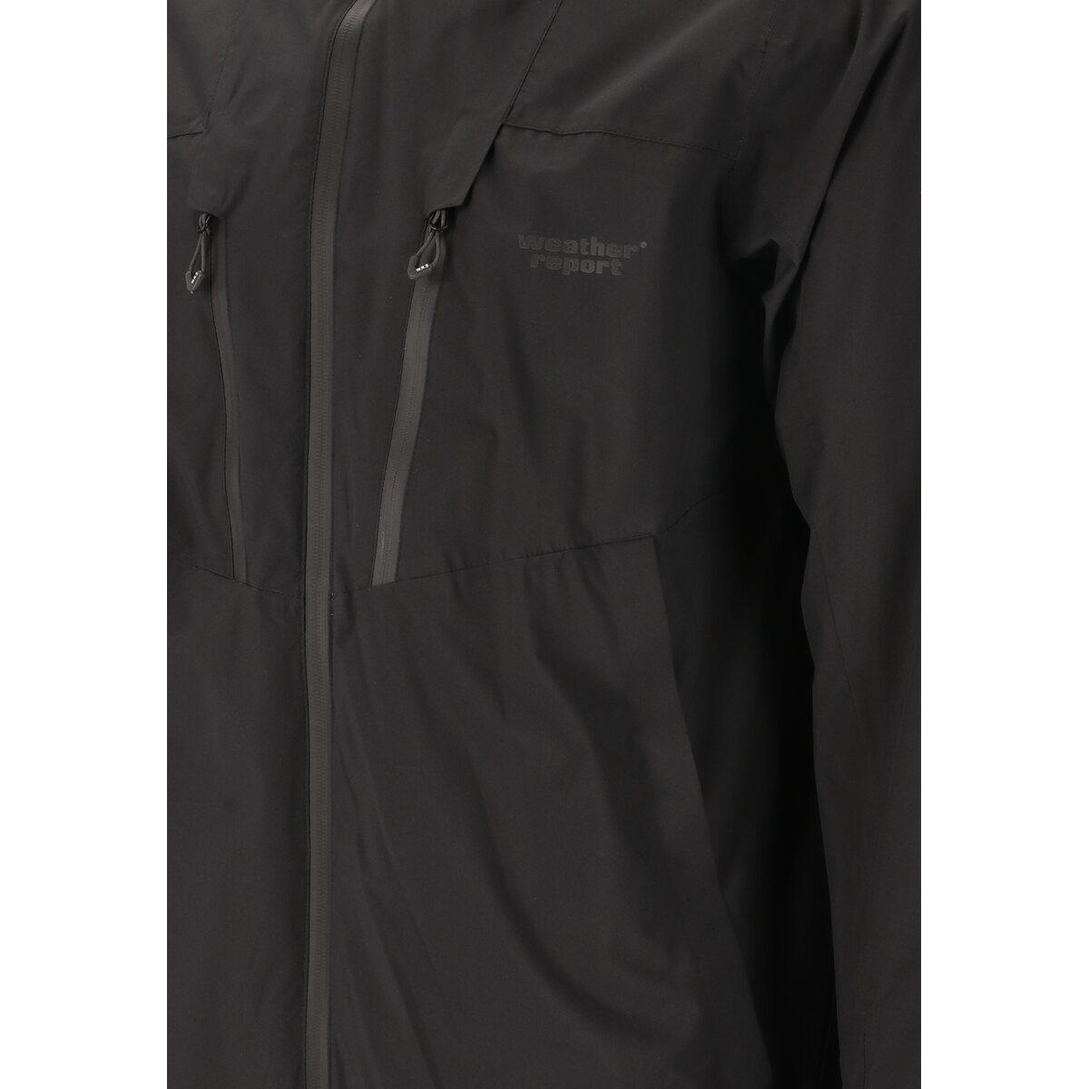 Weather Report Harbor Rain-Tech Regnjakke Herre Black