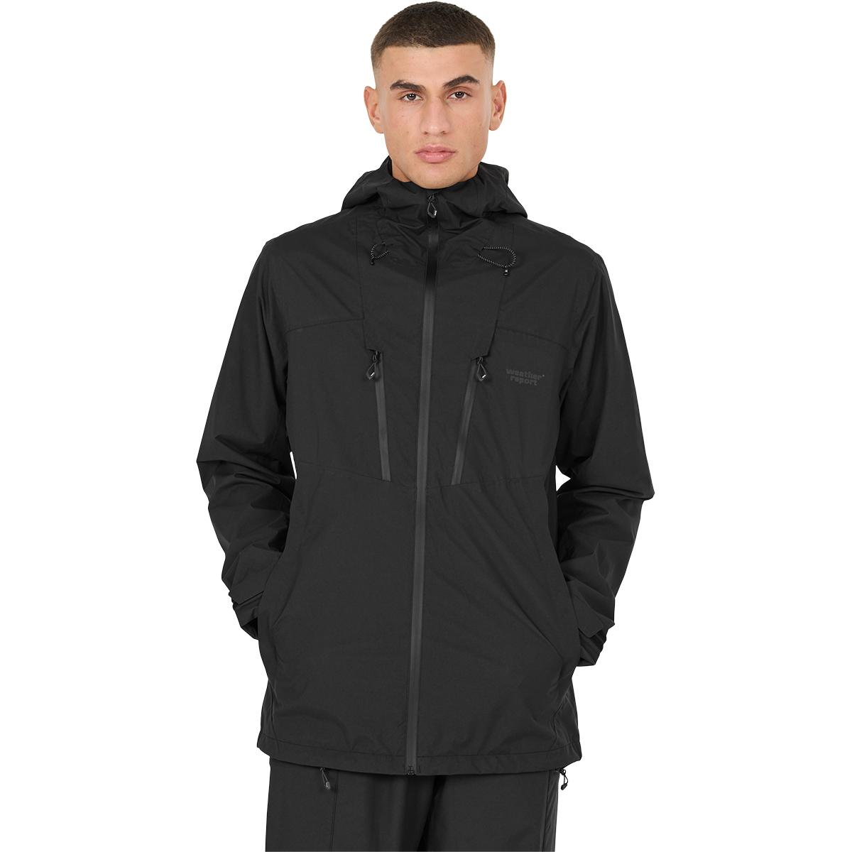 Weather Report Harbor Rain-Tech Regnjakke Herre Black