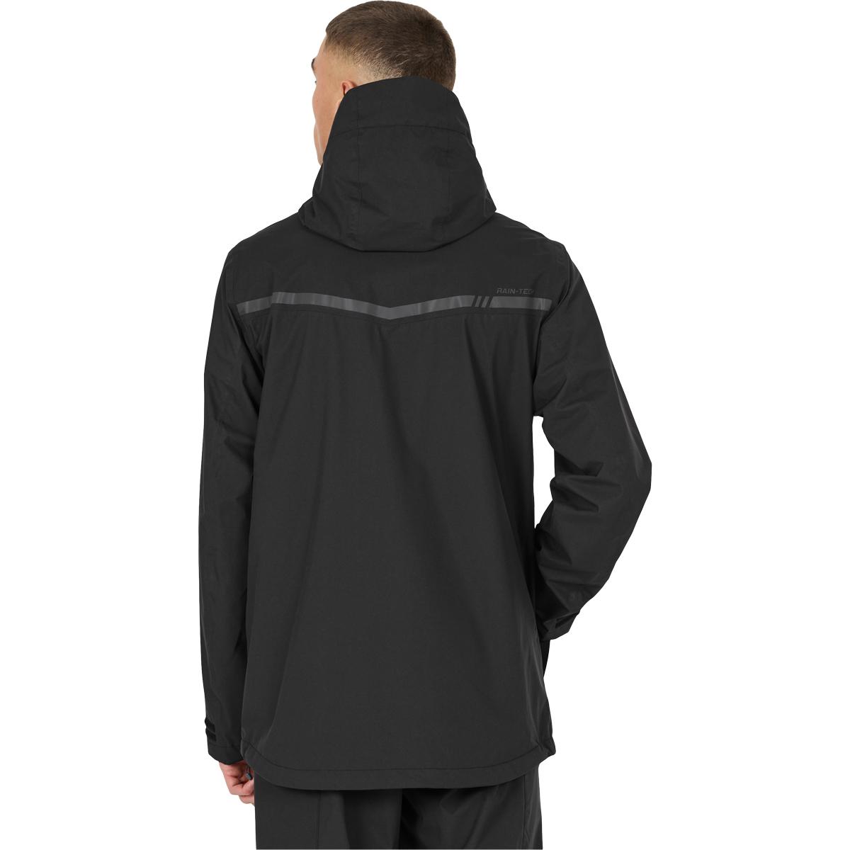 Weather Report Harbor Rain-Tech Regnjakke Herre Black