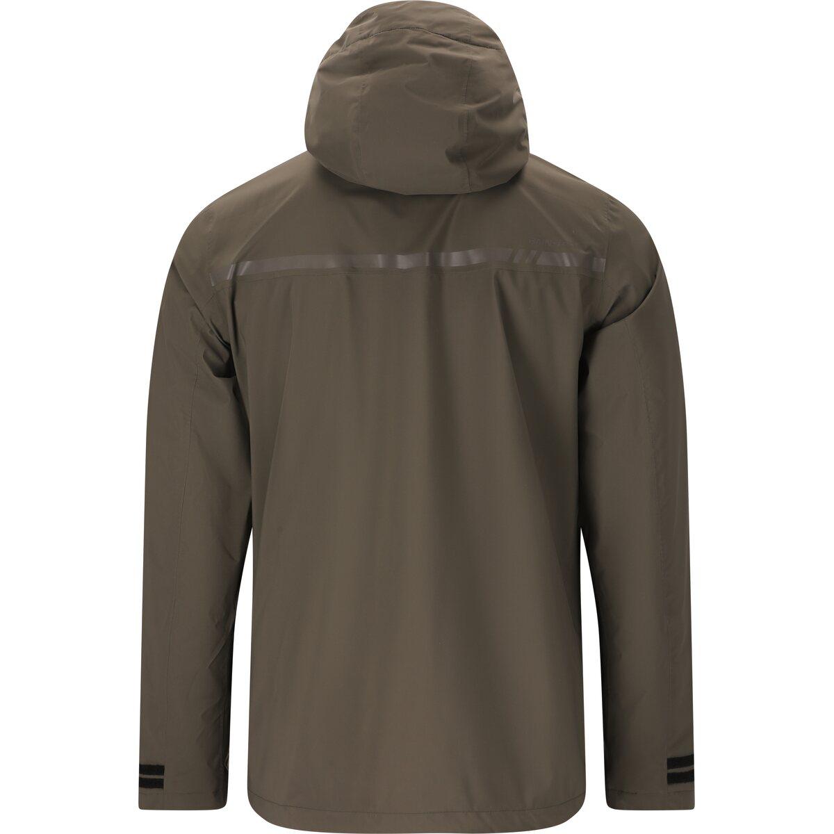 Weather Report Harbor Rain-Tech Regnjakke Herre Black Ink