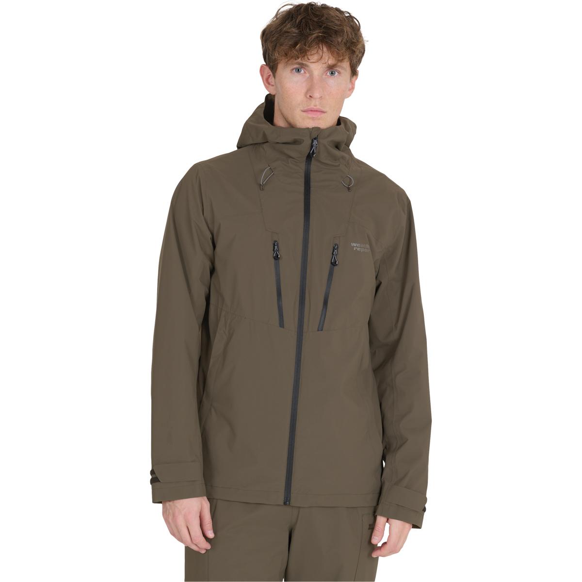 Weather Report Harbor Rain-Tech Regnjakke Herre Black Ink