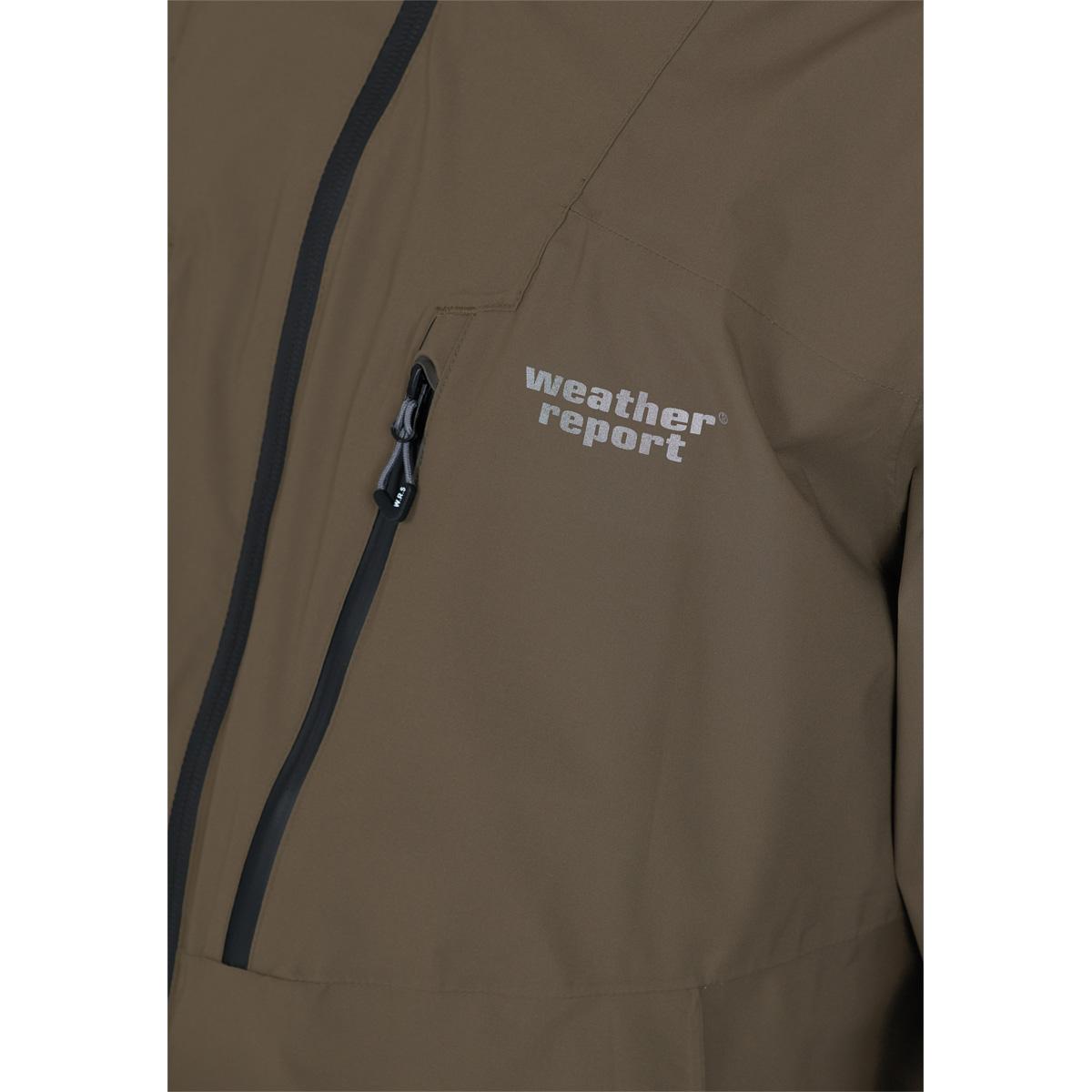 Weather Report Harbor Rain-Tech Regnjakke Herre Black Ink