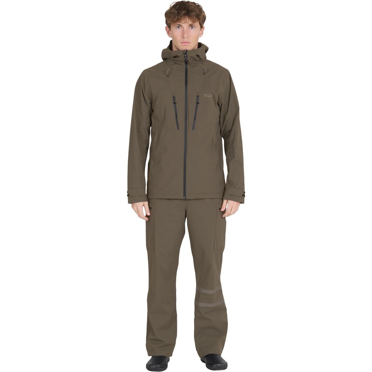 Weather Report Harbor Rain-Tech Regnjakke Herre Black Ink
