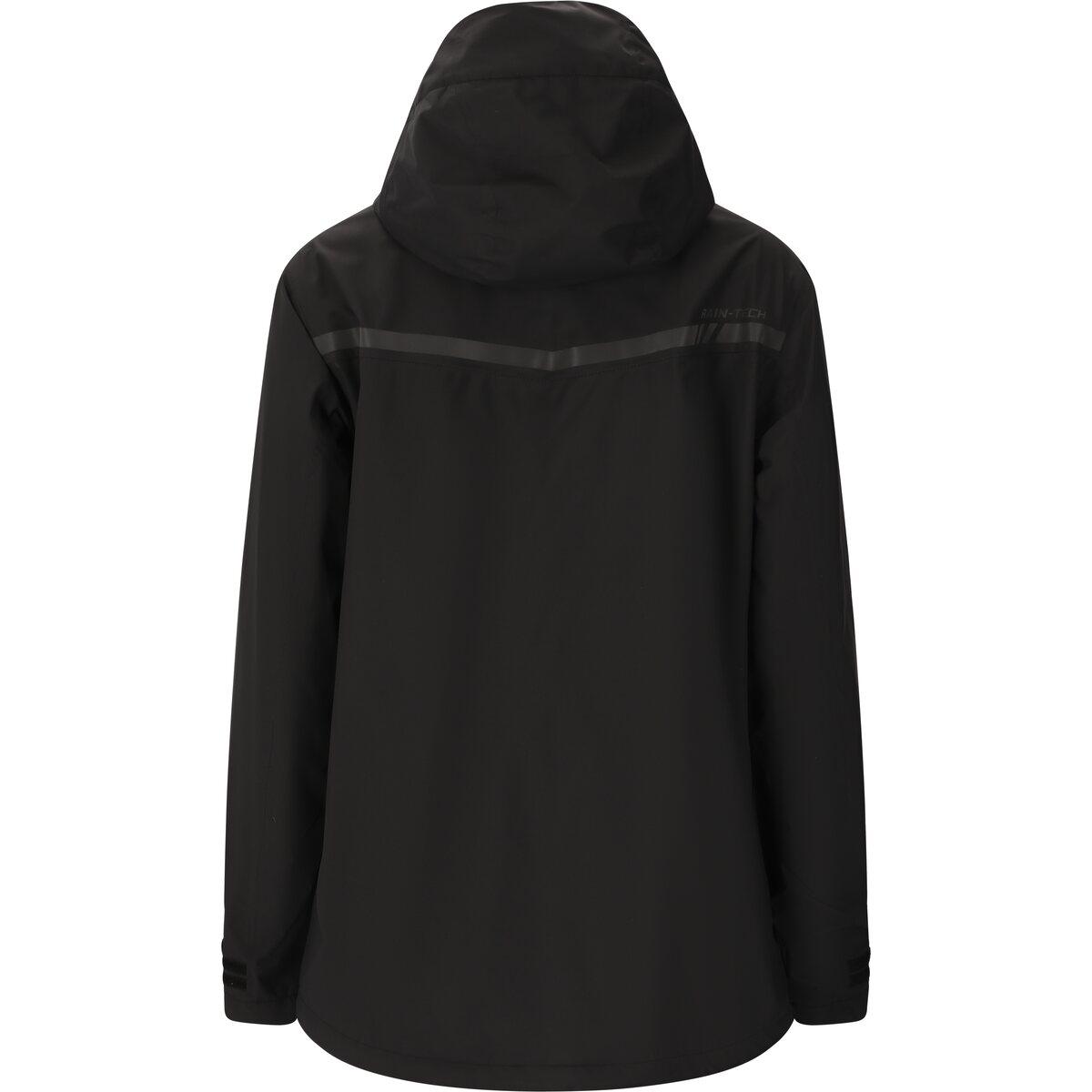 Weather Report Harbor Rain-Tech Regnjakke Dame Black