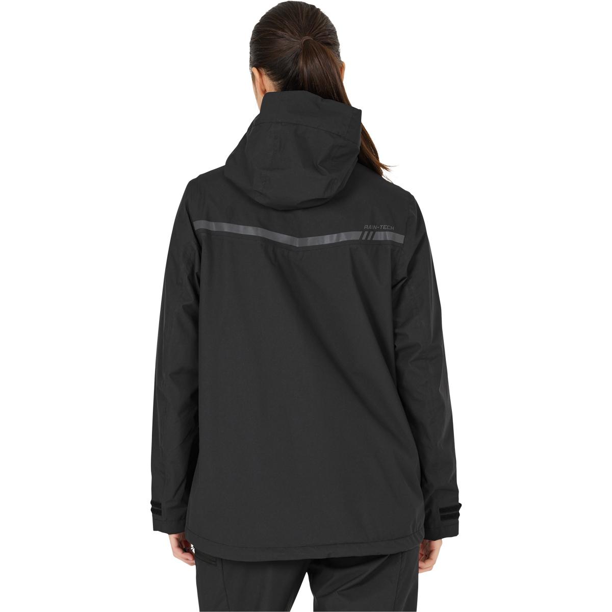 Weather Report Harbor Rain-Tech Regnjakke Dame Black