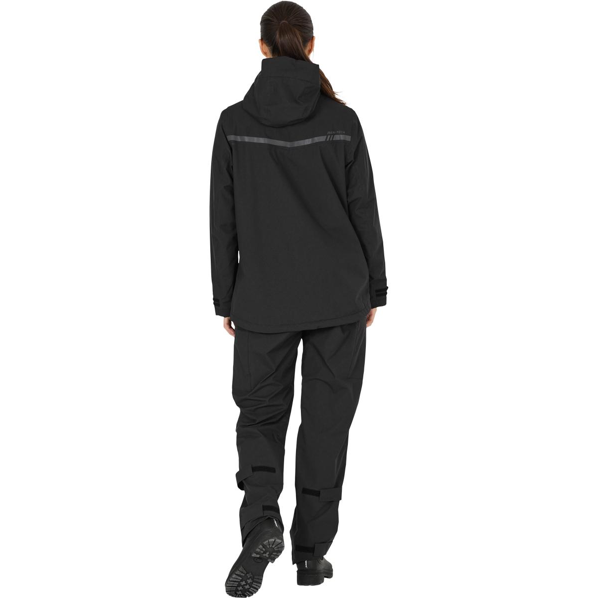 Weather Report Harbor Rain-Tech Regnjakke Dame Black