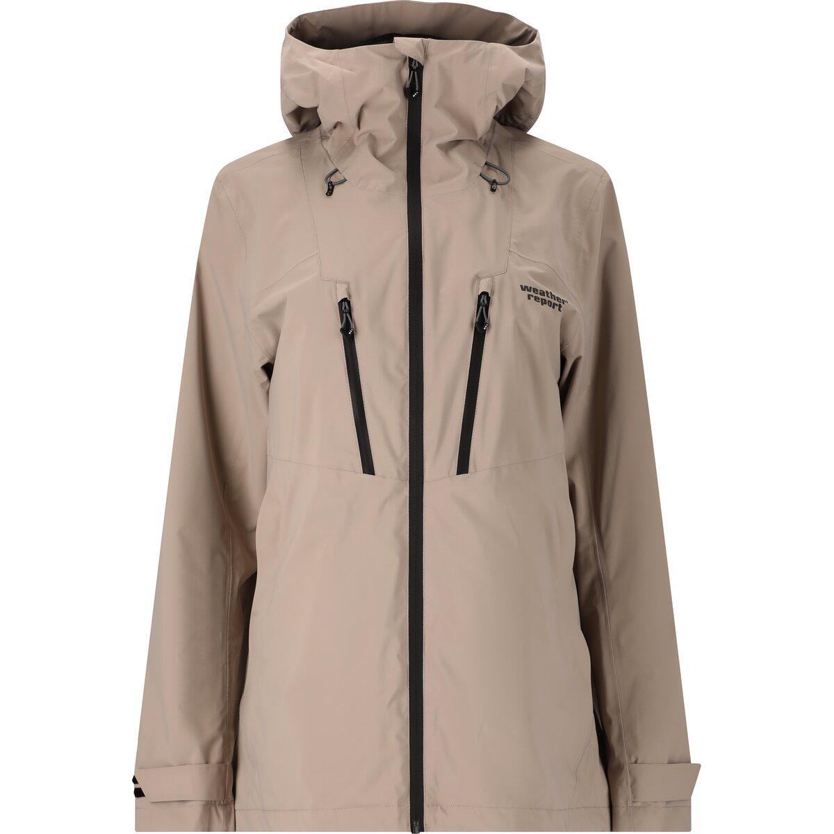 Weather Report Harbor Rain-Tech Regnjakke Dame Moon Rock