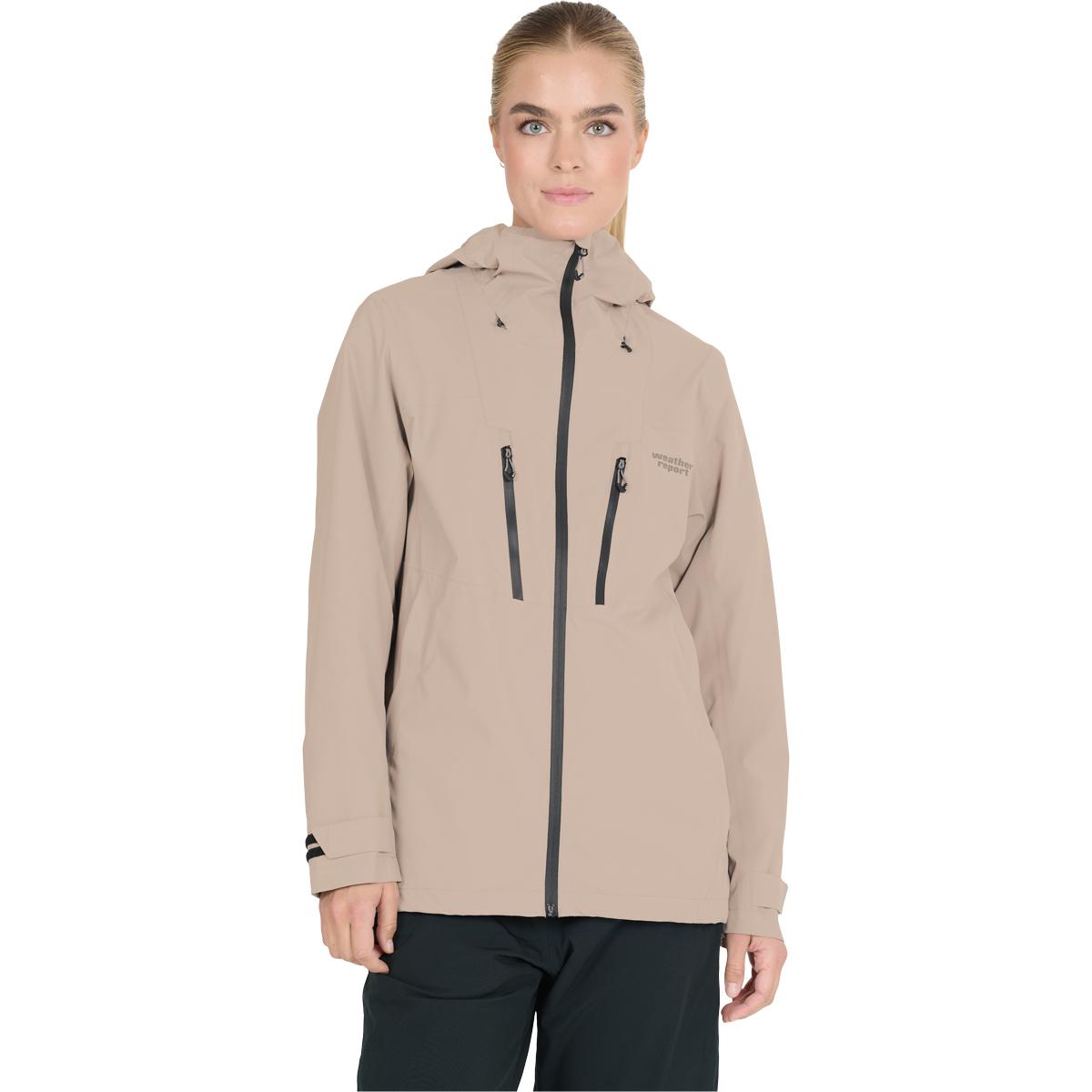 Weather Report Harbor Rain-Tech Regnjakke Dame Moon Rock