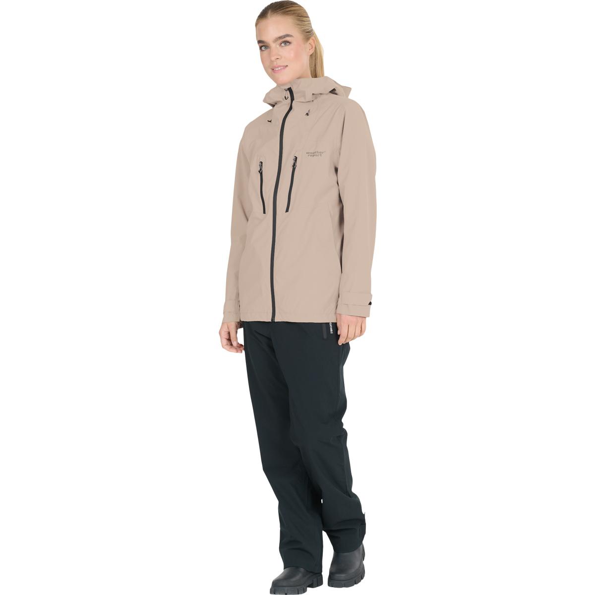 Weather Report Harbor Rain-Tech Regnjakke Dame Moon Rock