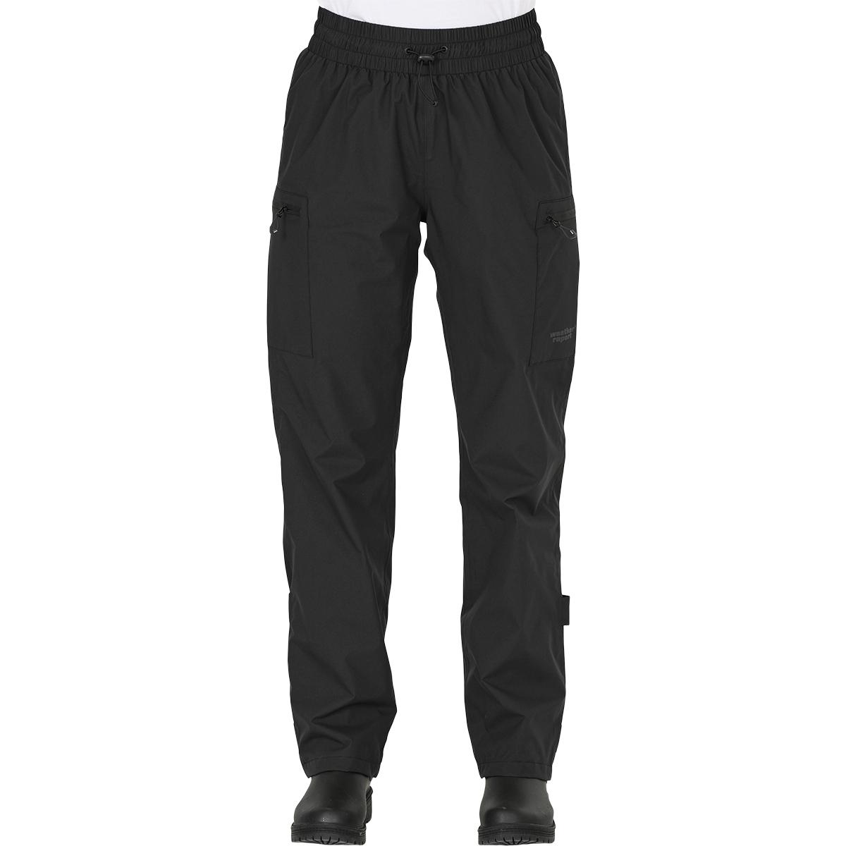 Weather Report Harbor Rain-Tech Regnbukser Dame Black