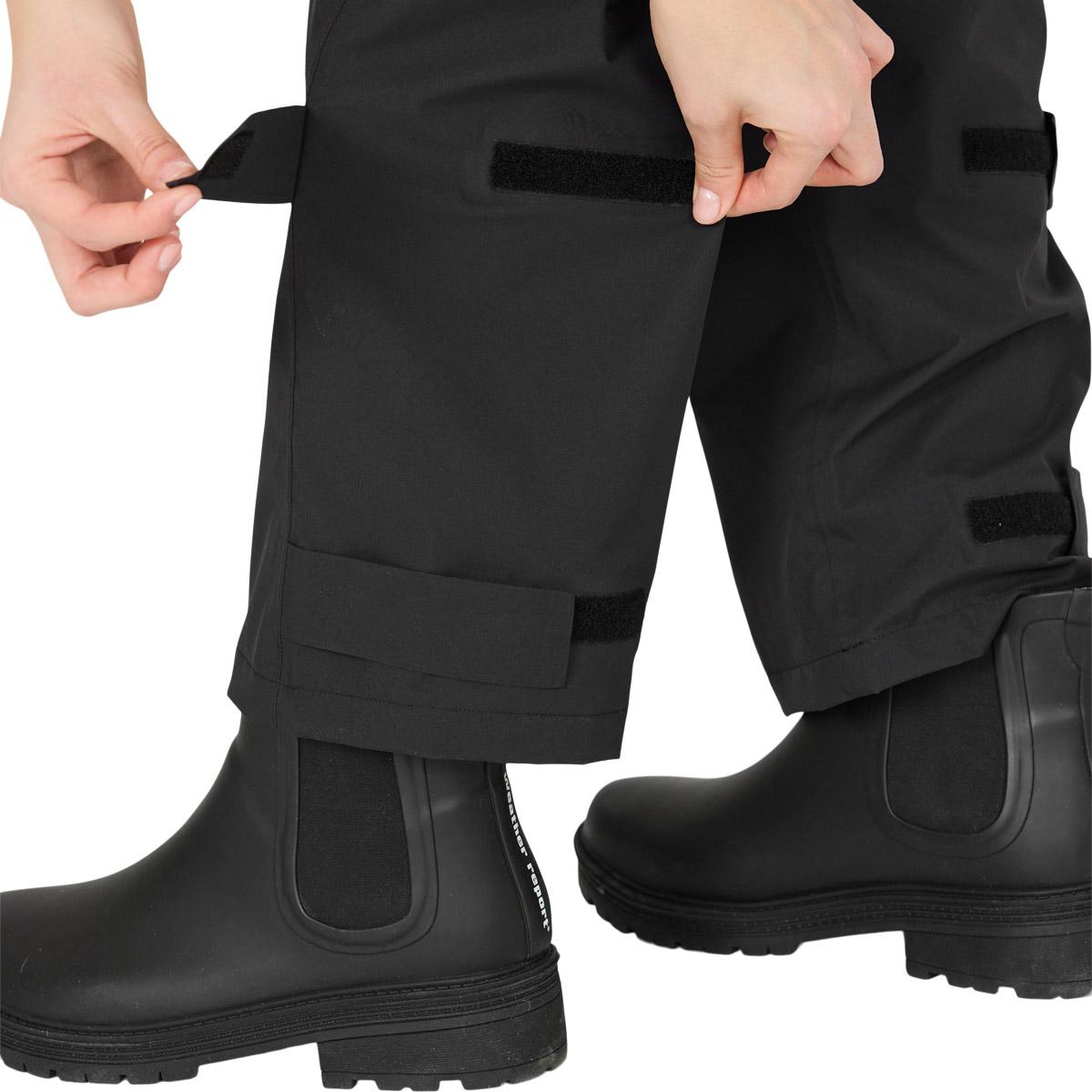 Weather Report Harbor Rain-Tech Regnbukser Dame Black