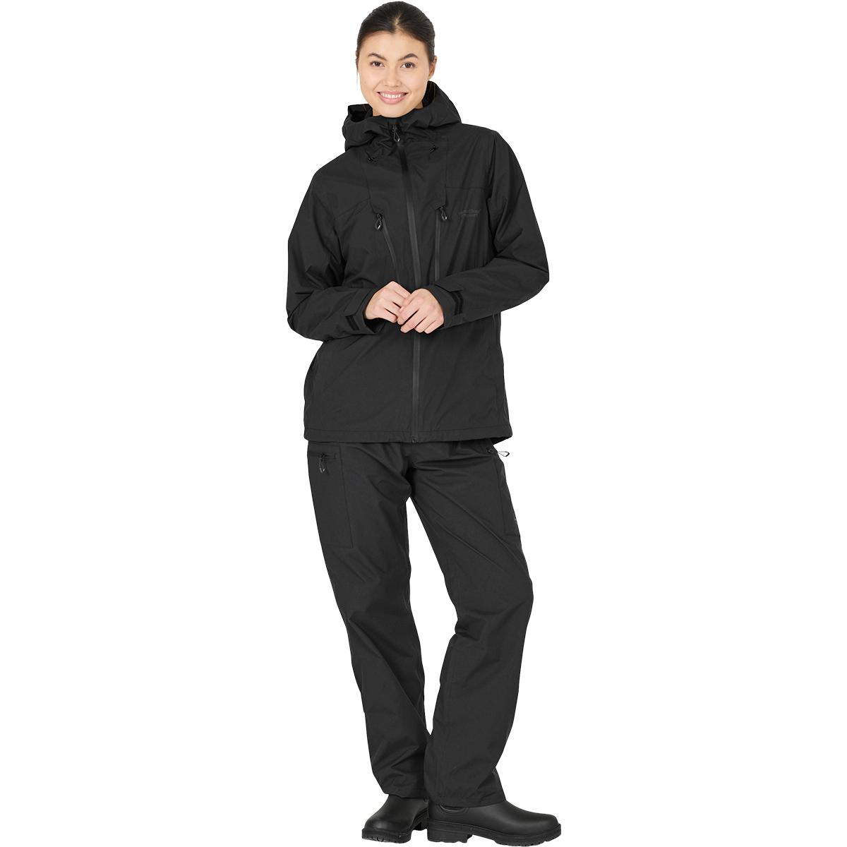 Weather Report Harbor Rain-Tech Regnbukser Dame Black