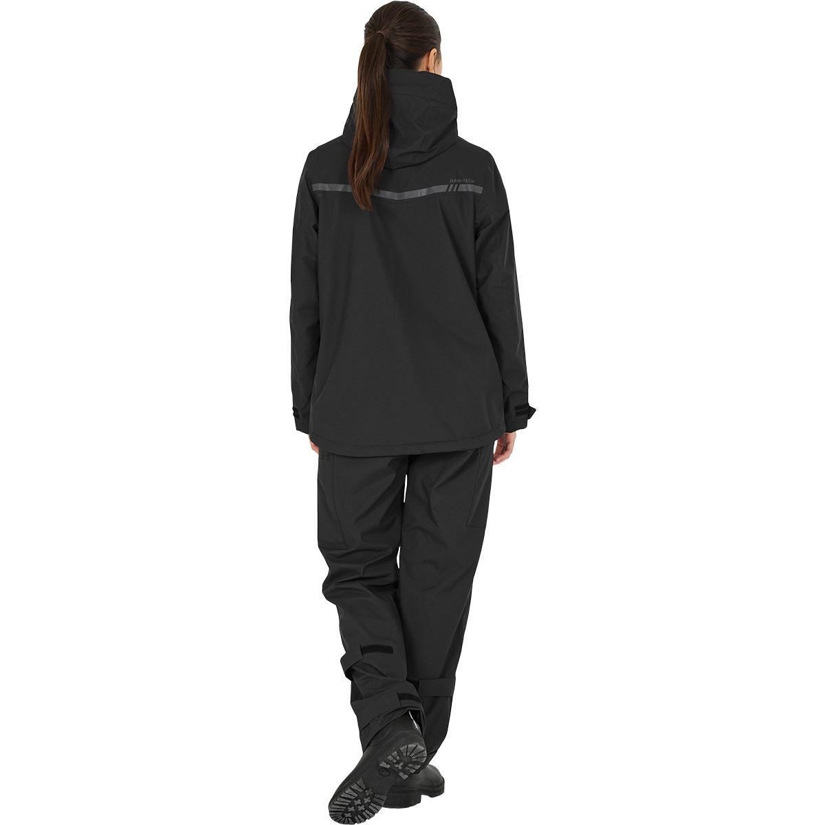 Weather Report Harbor Rain-Tech Regnbukser Dame Black