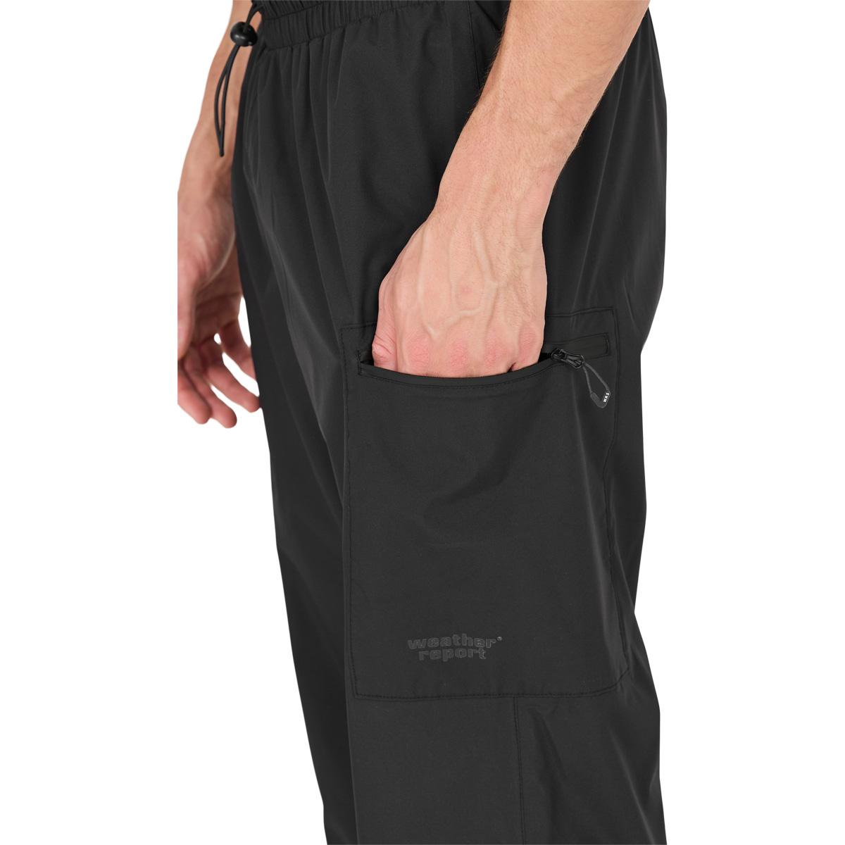 Weather Report Harbor Rain-Tech Regnbukser Herre Black
